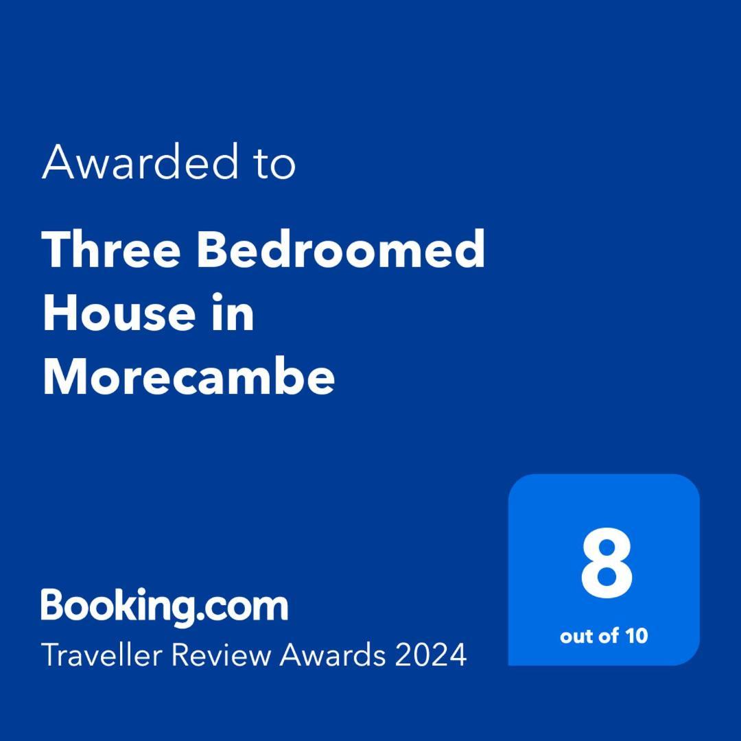 Three Bedroomed House In Morecambe Eksteriør billede